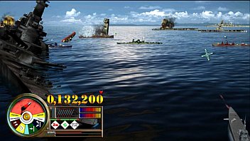 Фрагменты игры «Морской бой. Пёрл-Харбор»