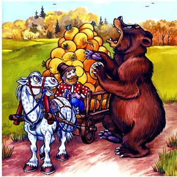 медведь и репа - сказка