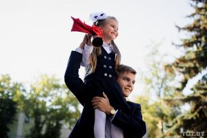 Первое сентября, первый звонок